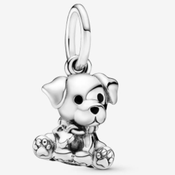 Pandora Labrador Puppy Dog Dangle Charm - Picture 1 of 5